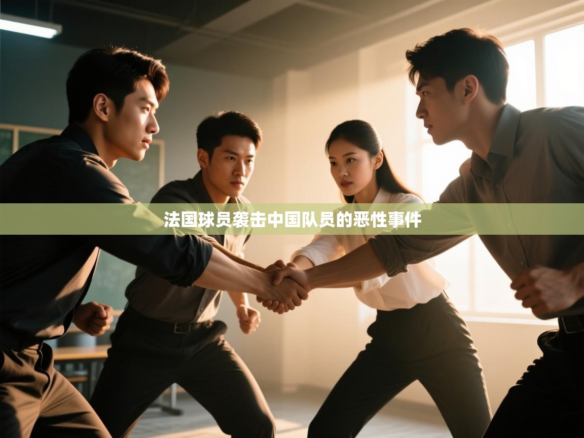 法国球员袭击中国队员的恶性事件 第2张